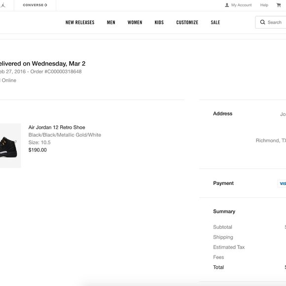 Men's Air Jordan 12 The Master - Picture 6 of 9